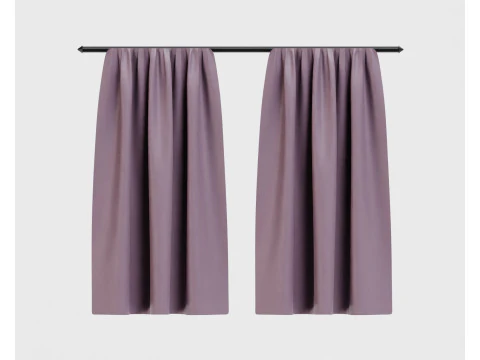 Curtain 3D Model