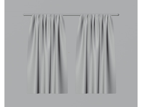 Curtain 3D Model