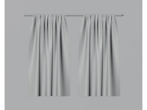 Curtain 3D Model