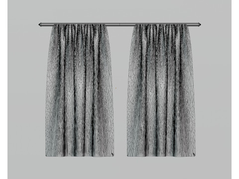 Curtain 3D Model