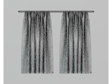 Curtain 3D Model