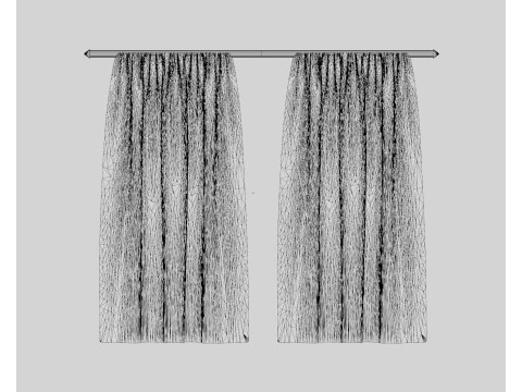 Curtain 3D Model