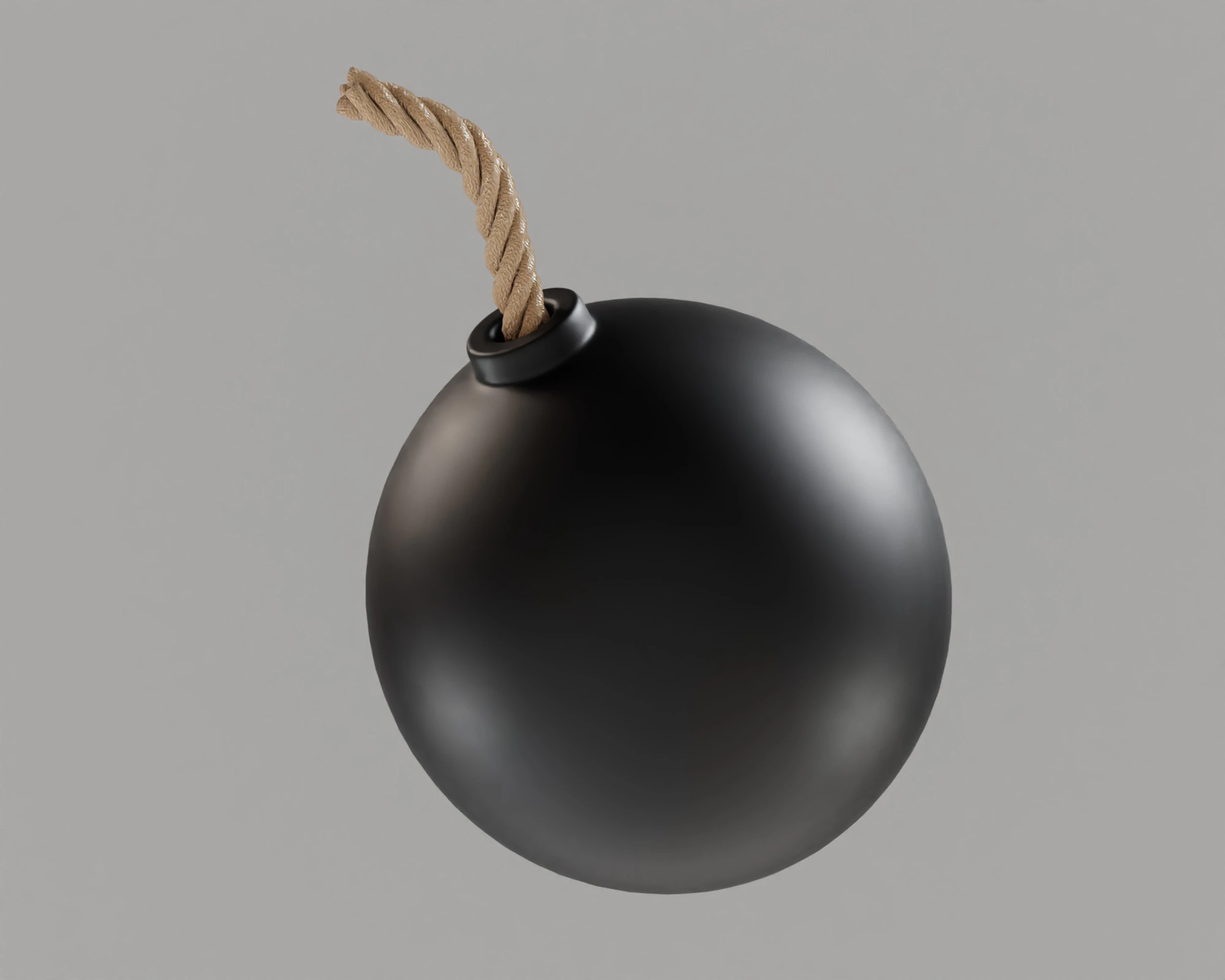 Bomb 3D Model .c4d .max .obj .3ds .fbx .stl .blend