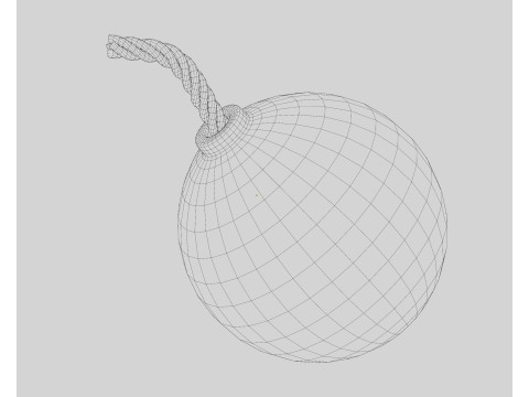 Bomb 3D Модель