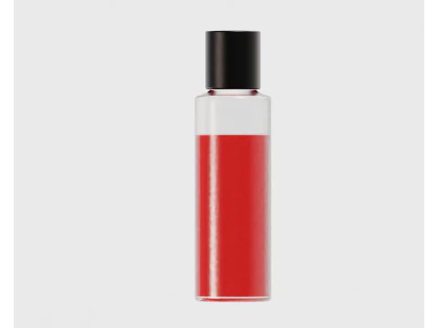 Cosmetic bottle 3D Model