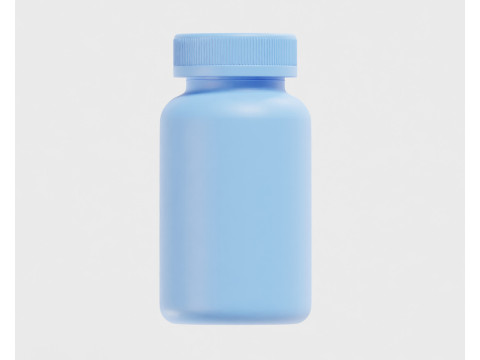Supplement bottle 3D Model