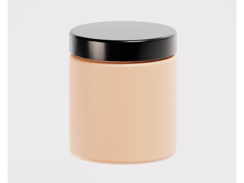 Cream jar 3D Model