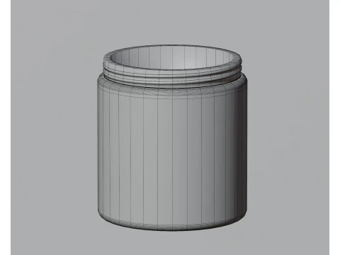 Barattolo di crema Modello 3D