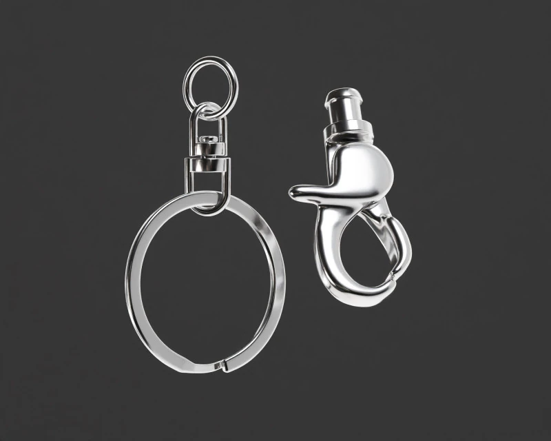 Keychain 3D Model .c4d .max .obj .3ds .fbx .stl .blend