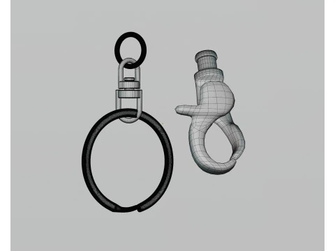 Keychain 3D Model