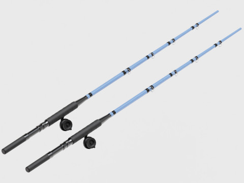 Fishing rod 3D 模型