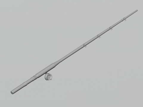 Fishing rod 3D Модель