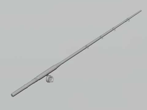 Fishing rod 3D Model