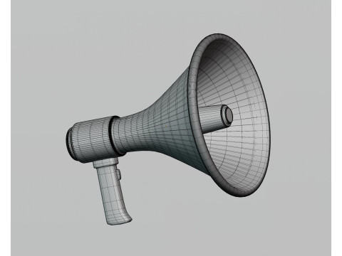 Megaphone 3Dモデル