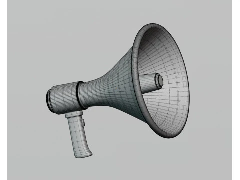 Megaphone 3D Model