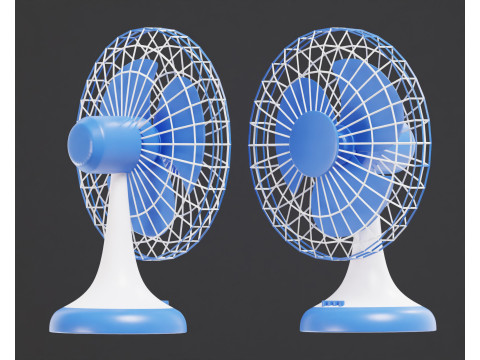 Table fan 3D Model