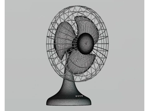 Table fan 3D Model
