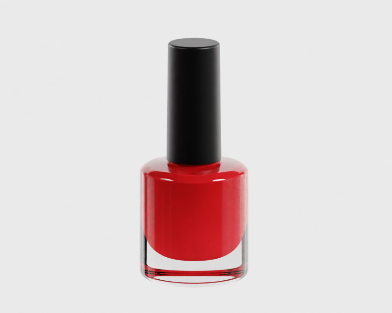 Nail Polish Bottle 3D 모델 .c4d .max .obj .3ds .fbx .stl .blend 