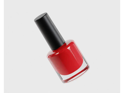 Nail Polish Bottle 3D Model