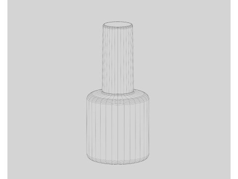 Nail Polish Bottle 3D 모델