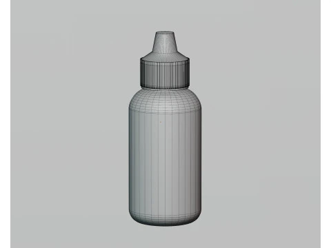 Cosmetic bottle 3D Model