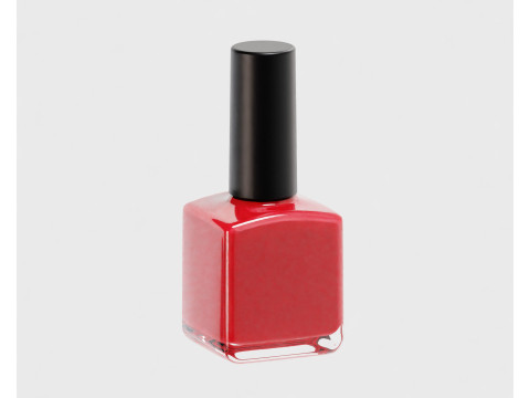 Nail Polish Bottle 3D Model