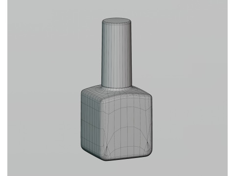 Nail Polish Bottle 3Dモデル