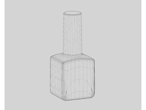 Nail Polish Bottle 3Dモデル