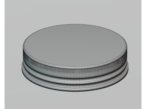 Jar cap 3D-Modell