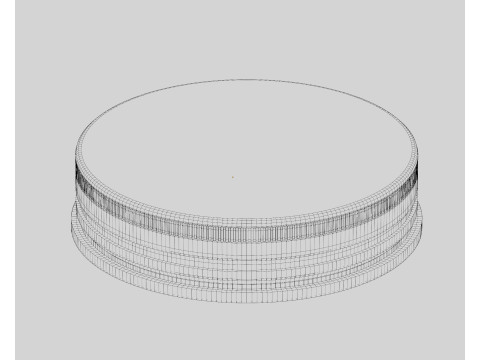 Jar cap 3D-Modell