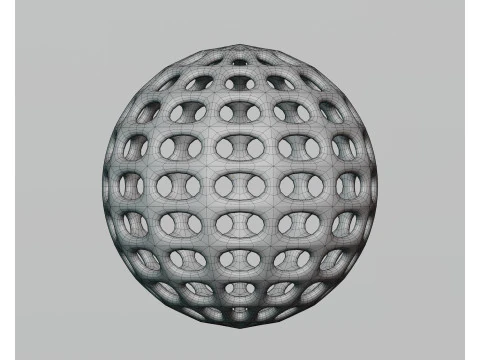 Sphere Ball 3D Model