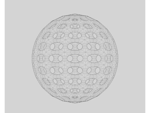 Sphere Ball 3D Model