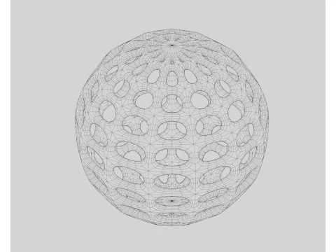 Sphere Ball 3D Model