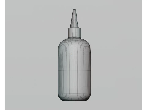 Cosmetic bottle 3D Model