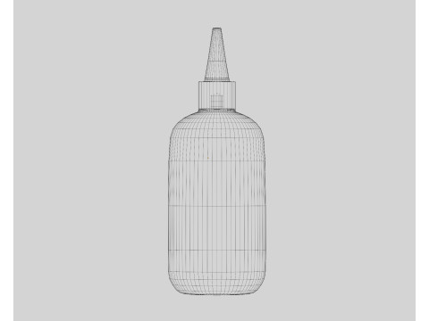 Cosmetic bottle Modello 3D