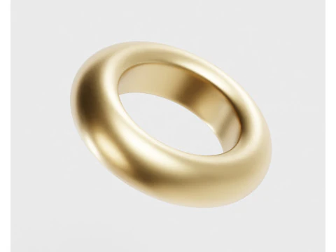 Gold Ring 3D Model