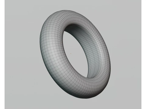 Gold Ring 3D Model