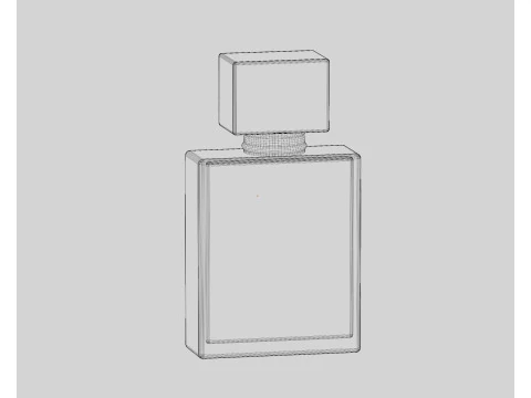 Perfume bottle 3D Model