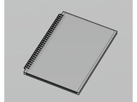 Notebook Modelo 3D