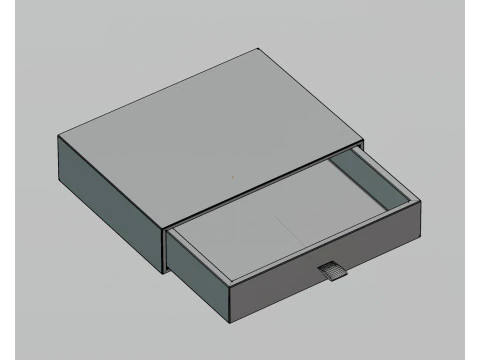 Paper box 3D Model