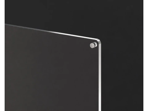 Placa acr&iacute;lica Modelo 3D