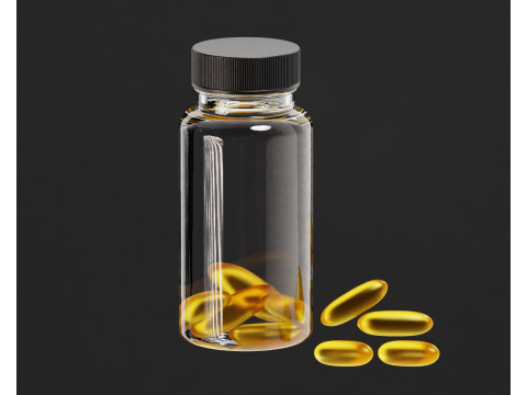 Pill Bottle Modelo 3D