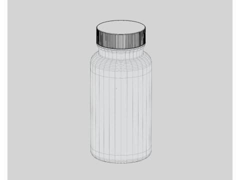Pill Bottle Modèle 3D