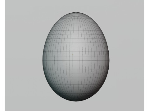 Egg 3Dモデル