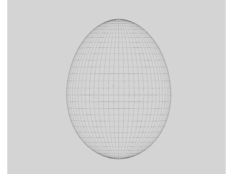 Egg 3Dモデル