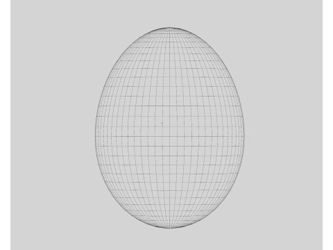 Egg 3D Model