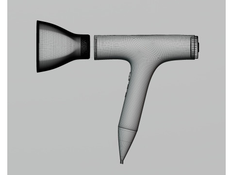 Hair dryer Model 3D