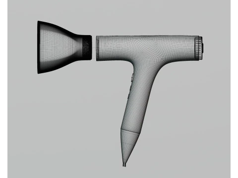 Hair dryer 3D Model