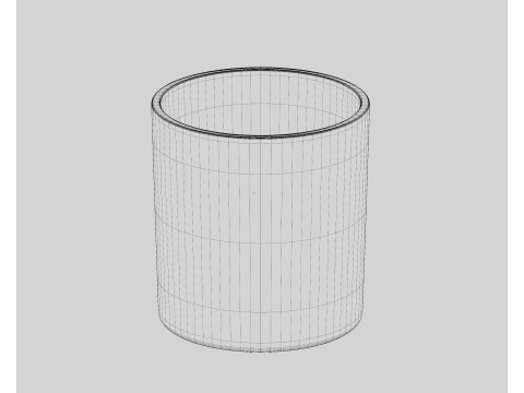 Candle jar 3D Model