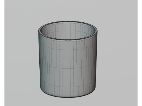Candle jar 3D Model